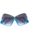 Sama Eyewear Stardust Sunglasses In Blue