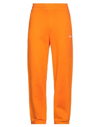 Msgm Pants In Orange