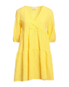 Bohelle Short Dresses In Yellow