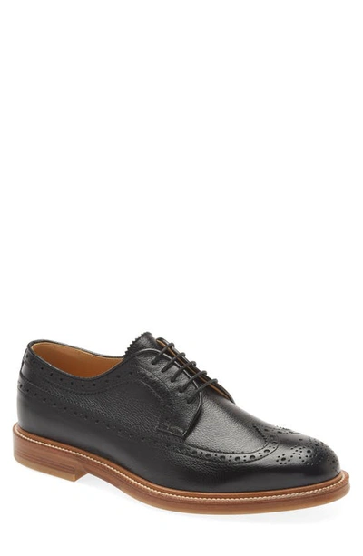 Brunello Cucinelli Longwing Derby In C101 Black