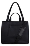 Beis The East/west Water Repellenttote In Black