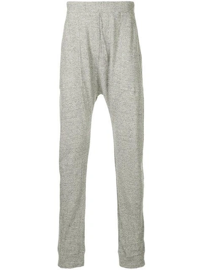 Isabel Benenato Classic Track Pants In Grey