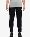 Adidas Originals Side-snap Tapered Track Pants In Black/white
