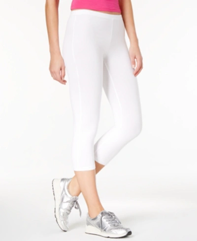 Hue Women's Capri Leggings In White