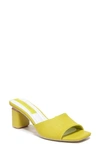 Franco Sarto Linley Slide Sandals Women's Shoes In Apple Green Raffia