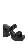 Bcbgeneration Gemma Platform Slide Sandal In Black