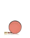 Marc Jacobs The Grind Coin Pouch In Coral/gold