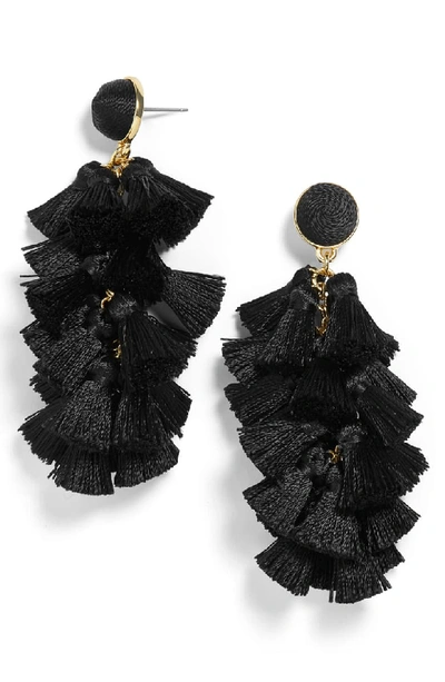 Baublebar Contessa Tassel Earrings In Black