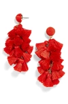 Baublebar Contessa Tassel Earrings In Red