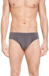 Hanro Superior Cotton Briefs In Ebony