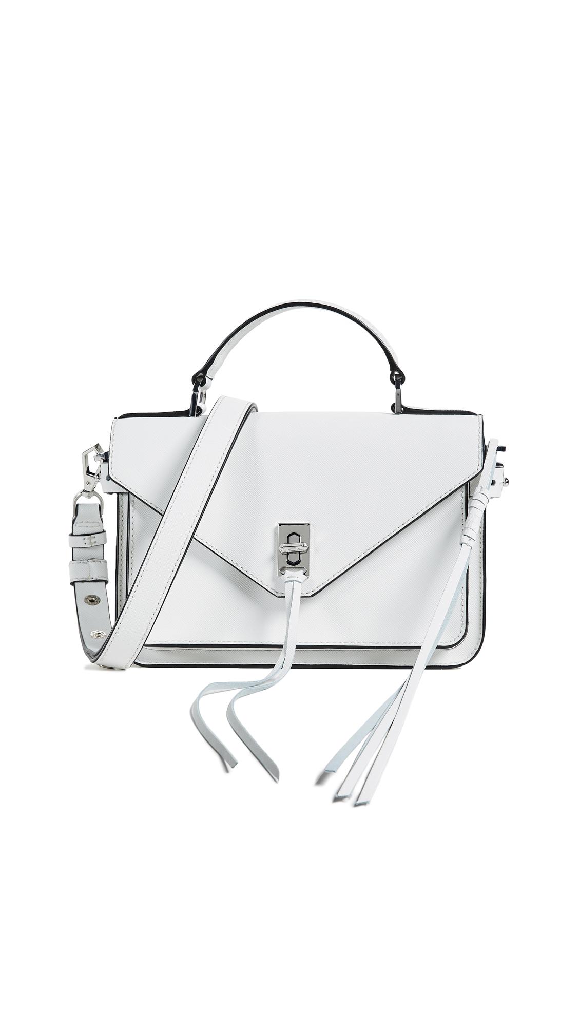 Rebecca Minkoff Small Darren Messenger Bag In Bianco ModeSens