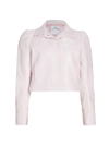 Courrèges Vinyl Reedition Jacket In Pink