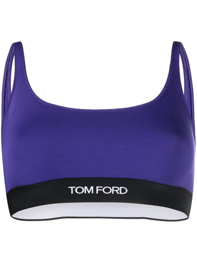 Tom Ford Top Bra Clothing In Pink & Purple
