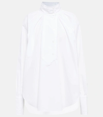 Patou Cotton Shirt In White