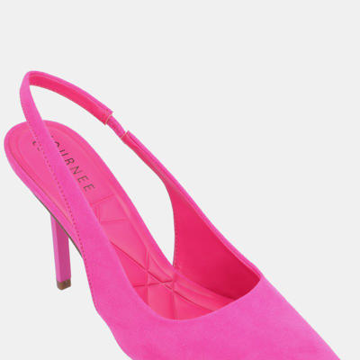Journee Collection Collection Women's Tru Comfort Foam Wide Width Elenney Pumps In Fuchsia