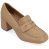 Journee Collection Collection Women's Tru Comfort Foam Liyla Pumps In Beige