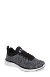 Apl Athletic Propulsion Labs Techloom Phantom Running Shoe In Black/white/black