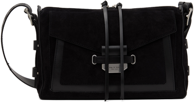 Rag & Bone Women's Field Leather Messenger Bag In Black