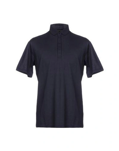 Emporio Armani Polo Shirts In Dark Blue