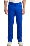 Ralph Lauren Slim Fit Linen-cotton Stretch Jean In Royal Blue