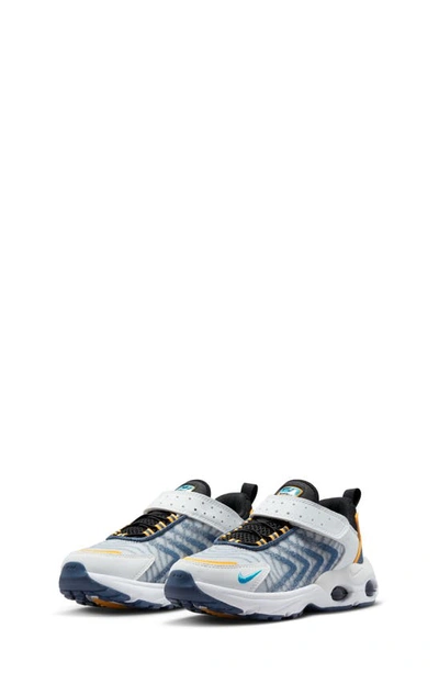 Nike Kids' Air Max Tw Sneaker In Summit White/ Blue Lightning