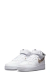 Nike Women's Air Force 1 '07 Mid Shoes In White