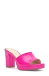 Jessica Simpson Elyzza Sandal In Bright Pink