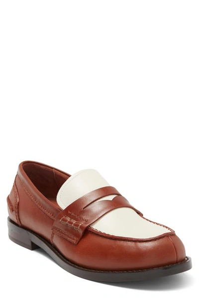 Jeffrey Campbell Colleague Loafer In Tan/bone