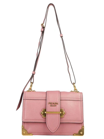 Prada Pattina Shoulder Bag In Loto-astrale