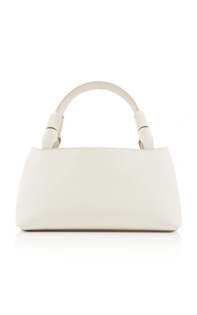 Carolina Santo Domingo Sirena Leather Bag In White | ModeSens