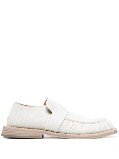 Marsèll Alluce Slip-on Leather Loafers In White