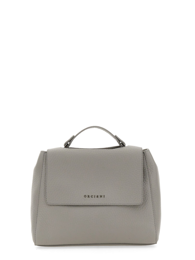 Orciani "shell" Bag In Grey
