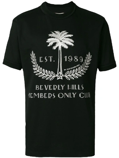Ih Nom Uh Nit Palm Embroidered T-shirt In 09b
