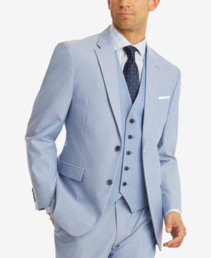 tommy hilfiger chambray suit