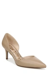 Sam Edelman Jaina D'orsay Pump In Soft Beige