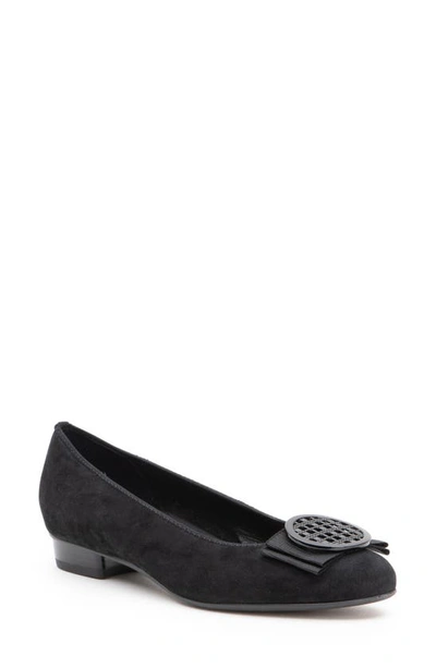 Ara Bambi Flat In Black