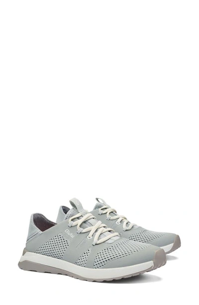 Olukai Huia Sneaker In Pale Grey / Pale Grey
