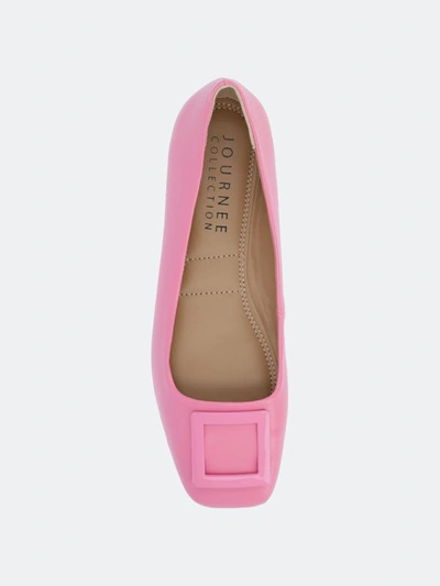 Journee Collection Collection Women's Tru Comfort Foam Zimia Flats In Pink