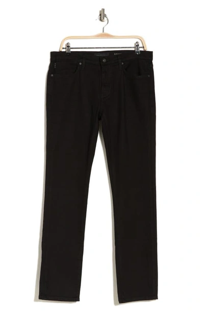 John Varvatos Bowery Slim Straight Jeans In Black