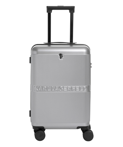 Karl Lagerfeld K/ikonik Suitcase In Grey