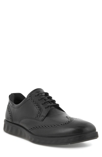 Ecco S. Lite Hybrid Brogue Derby In Black