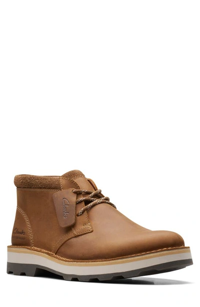 Clarks Corston Db Waterproof In Brown