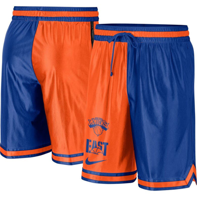 Nike New York Knicks Courtside  Men's Dri-fit Nba Graphic Shorts In Blue