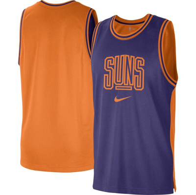 Nike Phoenix Suns Courtside  Men's Dri-fit Nba Tank Top In Purple