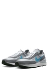 Nike Men's Waffle One Shoes In Pure Platinum/blue Lightning/cool Grey