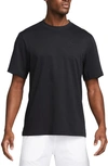 Nike Primary Training Dri-fit Short Sleeve T-shirt In Black/black