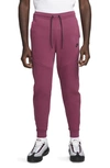 Nike Men's  Sportswear Tech Fleece Jogger Pants In Rosewood/black