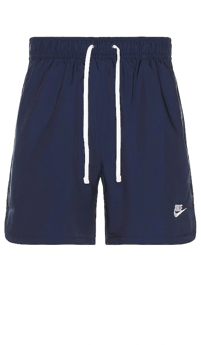 Nike Men's  Sportswear Sport Essentials Woven Lined Flow Shorts In Blue