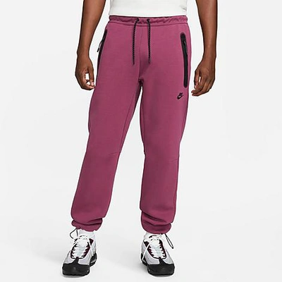 Nike Men's  Sportswear Tech Fleece Pants In Red