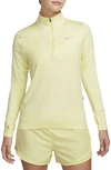 Nike Women's Element 1/2-zip Running Top In Yellow